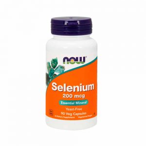 NOW SELENIO 200MCG (90 Cápsulas)