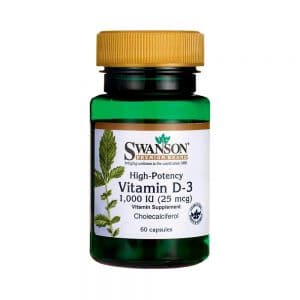 Vitamina D3 1000 UI Frontal