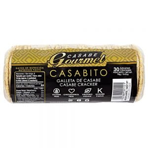 Galleta de Yuca - Casabito Gourmet 70gr (30 Galletas) - Frontal