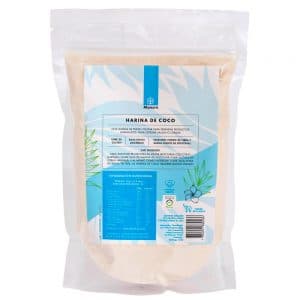 Harina de coco orgánica 500 gr - Posterior