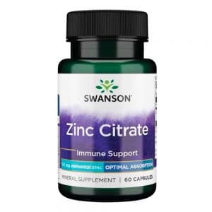 Zinc Citrato 50 mg Frontal