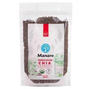 Semillas de chía orgánica Frontal