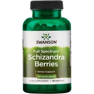 Schizandra Berries 525mg Capsulas Frontal