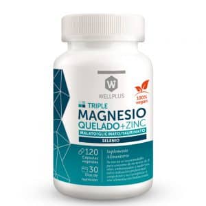 Triple Magnesio Quelado con Zinc Frontal