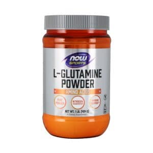NOW L-Glutamina en polvo 454 gramos