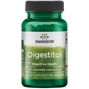 Digestitol con Enzimas Digestivas y Bioperina 60 Capsulas Frontal