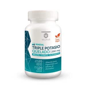 Triple Potasio Quelado 120 capsulas Frontal