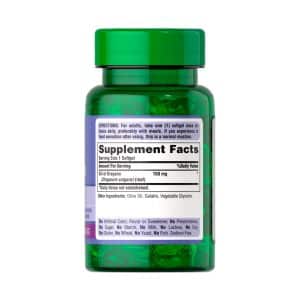 Aceite de Oregano 150mg 90 capsulas blandas Contenido