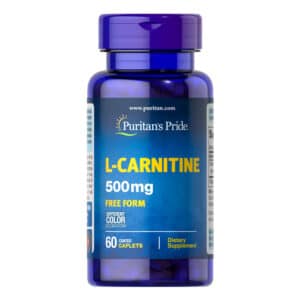 L-Carnitina 500mg 60 comprimidos Frontal