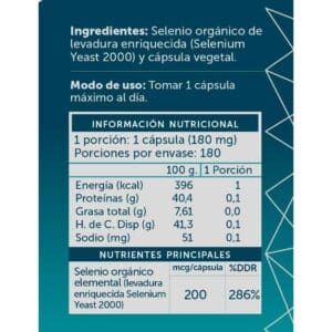 Selenium Pure Contenido