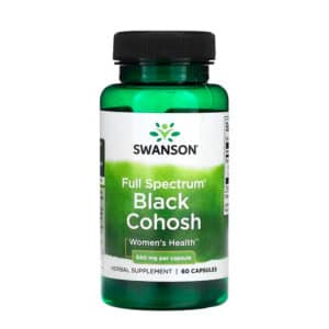 Cohosh Negro 540mg 60 Capsulas Frontal