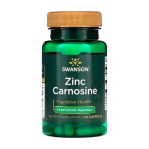 Zinc Carnosina con Pepzingi 60 Capsulas Frontal
