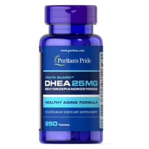 DHEA 25mg 100 tabletas Frontal