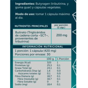 Tributirina Pure Contenido