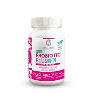 Probiotic Plus 40 Billones con Cranberry Frontal