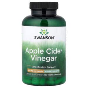 Vinagre de Sidra de Manzana Alta Potencia 625mg Frontal