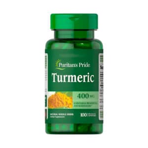 Curcuma 400mg 100 capsulas Frontal