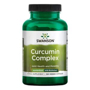 Curcumin Complex Estandarizado con Bioperina 120 Capsulas Frontal