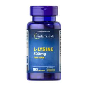L-lisina 500mg Frontal