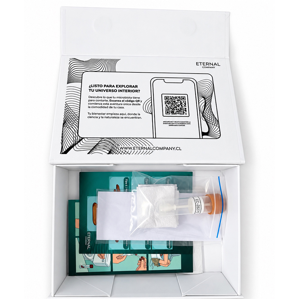 Test de microbiota intestinal Eternal Gut Contenido 2