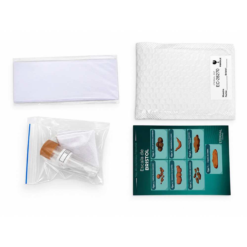 Test de microbiota intestinal Eternal Gut Contenido 3