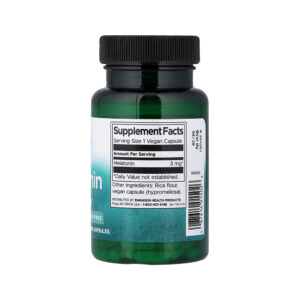 Melatonina 3mg 120 capsulas Contenido