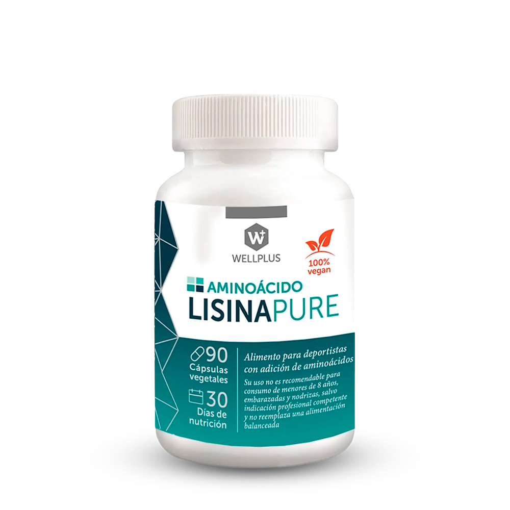 Lisina Pure 90 Capsulas Frontal